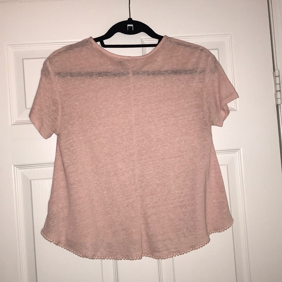 Old Navy Girls Pink Tee Shirt - Picture 2 of 5